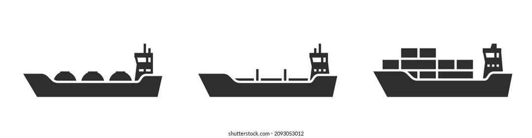 cargo-ship-icon-set-sea-260nw-2093053012